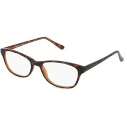 Zhangzhou Agilton Optical Co., Ltd. Fielmann MC 589 CL Damen-Brille inkl. Gläser Vollrand Butterfly Propionat-Gestell 51/16/135, Havanna