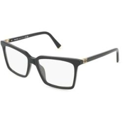 Luxottica Fashion Brillen Vertriebs GmbH Miu Miu MU08XV Damen-Brille inkl. Gläser Vollrand Quadratisch Acetat-Gestell 54/16/140, Schwarz