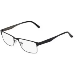 Optic Prima HK Fielmann OPH 9943 CL Herren-Brille inkl. Gläser Vollrand Quadratisch Metall-Gestell 53/17/140, Schwarz