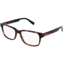 Marchon Germany GmbH Lacoste L2910 Unisex-Brille inkl. Gläser Vollrand Quadratisch Acetat-Gestell 55/17/145, Havanna