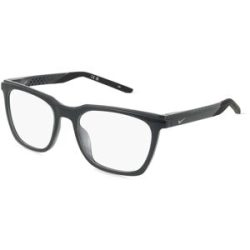 Marchon Germany GmbH Nike 7273 Unisex-Brille inkl. Gläser Vollrand Quadratisch Propionat-Gestell 53/18/140, Grau