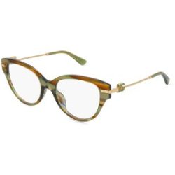 Luxottica Fashion Brillen Vertriebs GmbH Dolce&Gabbana DG3438 Damen-Brille inkl. Gläser Vollrand Butterfly Acetat-Gestell 53/19/145, Grün