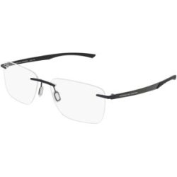 DE RIGO Vision D.A.CH. GmbH Porsche Design P8774 Herren-Brille inkl. Gläser Randlos Geometrisch Metall-Gestell 56/16/145, Blau