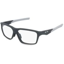 Luxottica Fashion Brillen Vertriebs GmbH Oakley 0OX8201 VERSAFUSE SQ Unisex-Brille inkl. Gläser Vollrand Eckig Kunststoff-Gestell 58/13/142, Grau