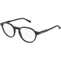 Marcolin Deutschland GmbH Gant GA50109 Herren-Brille inkl. Gläser Vollrand Rund Acetat-Gestell 51/20/145, Schwarz