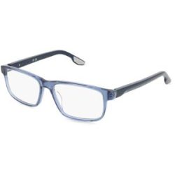 Marchon Germany GmbH Nike 7170 Unisex-Brille inkl. Gläser Vollrand Quadratisch Acetat-Gestell 56/16/145, Blau