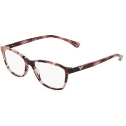 Luxottica Fashion Brillen Vertriebs GmbH Emporio Armani EA3099 Damen-Brille inkl. Gläser Vollrand Cat Eye Acetat-Gestell 54/16/140, Pink