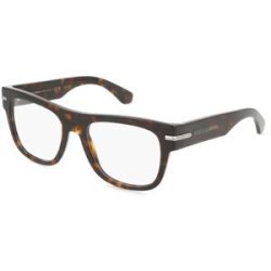 Luxottica Fashion Brillen Vertriebs GmbH Dolce&Gabbana DG3407 Herren-Brille inkl. Gläser Vollrand Quadratisch Acetat-Gestell 54/19/145, Havanna