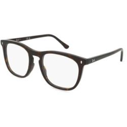 Luxottica Fashion Brillen Vertriebs GmbH Ray-Ban 0RX2210V Unisex-Brille inkl. Gläser Vollrand Quadratisch Acetat-Gestell 51/21/145, Havanna
