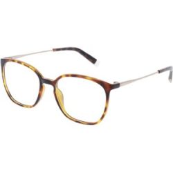 Charmant GmbH Europe Esprit 33518 Damen-Brille inkl. Gläser Vollrand Quadratisch Kunststoff-Gestell 50/17/140, Havanna