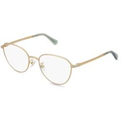 Luxottica Fashion Brillen Vertriebs GmbH Swarovski SK1029D Damen-Brille inkl. Gläser Vollrand Rund Metall-Gestell 54/19/135, Gold