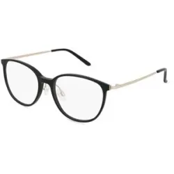 Wenzhou Bada Optical Co. , LTD Fielmann BD 560 CL Damen-Brille inkl. Gläser Vollrand Oval Acetat-Gestell 53/17/140, Schwarz