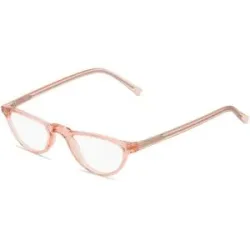 Wenzhou Bada Optical Co. , LTD Fielmann BD 496 CL Damen-Brille inkl. Gläser Vollrand Halb Propionat-Gestell 46/20/145, Pink
