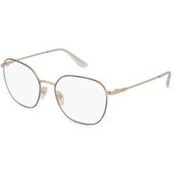 Luxottica Fashion Brillen Vertriebs GmbH Vogue VO4178 Damen-Brille inkl. Gläser Vollrand Quadratisch Metall-Gestell 52/18/135, Gold