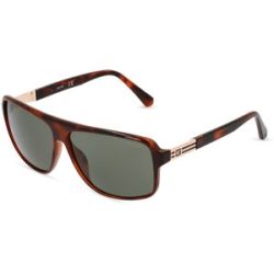 Marcolin Deutschland GmbH Guess GU00038 Herren-Sonnenbrille Vollrand Quadratisch Kunststoff-Gestell, Havanna