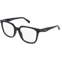Luxottica Fashion Brillen Vertriebs GmbH Coach 0HC6271U Damen-Brille inkl. Gläser Vollrand Quadratisch Acetat-Gestell 54/19/140, Schwarz
