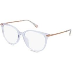 Luxottica Fashion Brillen Vertriebs GmbH Michael Kors MK4106U WESTPORT Damen-Brille inkl. Gläser Vollrand Rund Kunststoff-Gestell 54/17/140, Transparent