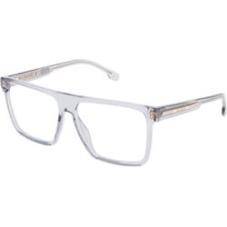 Safilo GmbH Carrera VICTORY C 05 Herren-Brille inkl. Gläser Vollrand Quadratisch Acetat-Gestell 57/15/145, Grau