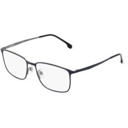 Safilo GmbH Carrera 8858 Herren-Brille inkl. Gläser Vollrand Quadratisch Titan-Gestell 56/17/145, Blau