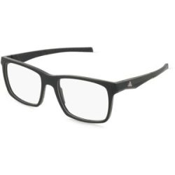 Marcolin Deutschland GmbH Adidas SP5103 Herren-Brille inkl. Gläser Vollrand Pilot Kunststoff-Gestell 55/18/140, Schwarz