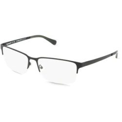 Marcolin Deutschland GmbH Timberland TB50037 Unisex-Brille inkl. Gläser Vollrand Eckig Metall-Gestell 64/18/155, Schwarz