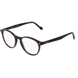 Luxottica Fashion Brillen Vertriebs GmbH Vogue VO5326 Herren-Brille inkl. Gläser Vollrand Oval Acetat-Gestell 49/19/145, Havanna