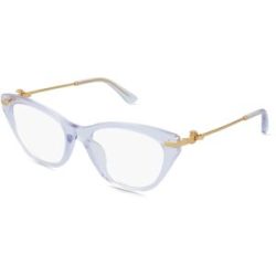 Luxottica Fashion Brillen Vertriebs GmbH Dolce&Gabbana 0DG3428 Damen-Brille inkl. Gläser Vollrand Butterfly Acetat-Gestell 53/19/140, Transparent