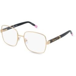 Safilo GmbH Missoni MIS 0218 Damen-Brille inkl. Gläser Vollrand Eckig Metall-Gestell 55/18/140, Gold