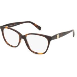 Marchon Germany GmbH Longchamp LO2715 Unisex-Brille inkl. Gläser Vollrand Cat Eye Acetat-Gestell 52/15/140, Havanna
