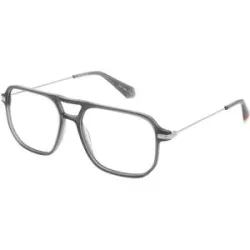 Eschenbach Optik GmbH Superdry 991066 Herren-Brille inkl. Gläser Vollrand Pilot Acetat-Gestell 55/16/145, Grau