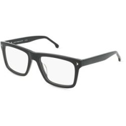 DE RIGO Vision D.A.CH. GmbH Lozza VL4347 Unisex-Brille inkl. Gläser Vollrand Quadratisch Acetat-Gestell 56/19/145, Schwarz