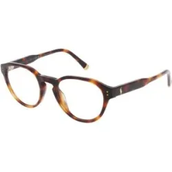 Luxottica Fashion Brillen Vertriebs GmbH Polo Ralph Lauren PH2304U Herren-Brille inkl. Gläser Vollrand Panto Acetat-Gestell 50/20/145, Rot