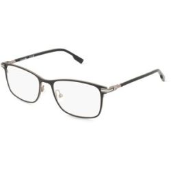 Marchon Germany GmbH Lacoste L2300 Unisex-Brille inkl. Gläser Vollrand Quadratisch Metall-Gestell 54/18/145, Schwarz