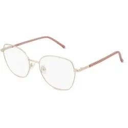 Wenzhou Bada Optical Co. , LTD Fielmann BD 554 FA Damen-Brille inkl. Gläser Vollrand Quadratisch Edelstahl-Gestell 52/18/140, Gold