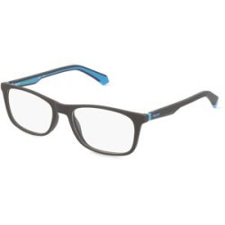 Safilo GmbH Polaroid PLD D478 Herren-Brille inkl. Gläser Vollrand Quadratisch Kunststoff-Gestell 54/17/145, Braun