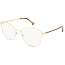 Safilo SpA Carolinaherrera HER 0264 Damen-Brille inkl. Gläser Vollrand Butterfly Metall-Gestell 55/17/140, Pink