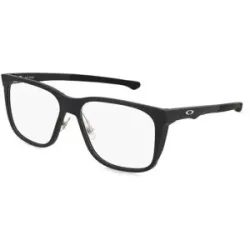 Luxottica Fashion Brillen Vertriebs GmbH Oakley 0OX8182 HIP TONE Herren-Brille inkl. Gläser Vollrand Quadratisch Kunststoff-Gestell 58/16/155, Schwarz