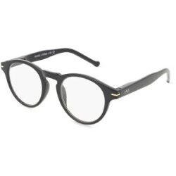Breitfeld + Schliekert GmbH I NEED YOU FRANKIE Unisex-Fertiglesebrille Vollrand Panto Kunststoff-Gestell, Schwarz
