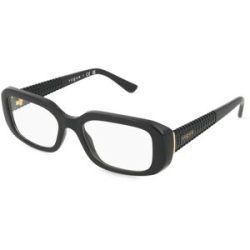 Luxottica Fashion Brillen Vertriebs GmbH Vogue 0VO5568 Damen-Brille inkl. Gläser Vollrand Quadratisch Kunststoff-Gestell 51/19/135, Schwarz