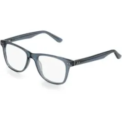 Bossin Eyewear Fielmann BC 011 FLEX CL Herren-Brille inkl. Gläser Vollrand Quadratisch Kunststoff-Gestell 51/18/140, Grau