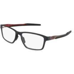 Luxottica Fashion Brillen Vertriebs GmbH Oakley OX8153 Herren-Brille inkl. Gläser Vollrand Eckig Kunststoff-Gestell 53/17/136, Grau