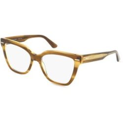 Marchon Germany GmbH Calvin Klein CK23543 Unisex-Brille inkl. Gläser Vollrand Cat Eye Acetat-Gestell 54/17/140, Gelb