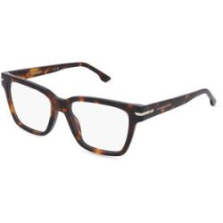 Safilo GmbH Victoria Beckham VB 1010 Damen-Brille inkl. Gläser Vollrand Quadratisch Acetat-Gestell 52/17/140, Braun