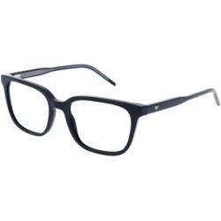 Luxottica Fashion Brillen Vertriebs GmbH Emporio Armani EA3258 Herren-Brille inkl. Gläser Vollrand Quadratisch Acetat-Gestell 54/18/145, Blau