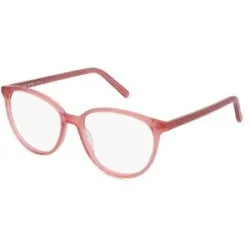 NEWAY Killine (Macao Commercial Offshore) Lt Fielmann JIL 024 FA Damen-Brille inkl. Gläser Vollrand Butterfly Acetat-Gestell 53/16/140, Pink