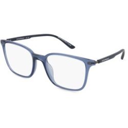 Luxottica Fashion Brillen Vertriebs GmbH Emporio Armani 0EA3242U Herren-Brille inkl. Gläser Vollrand Quadratisch Kunststoff-Gestell 54/19/145, Blau
