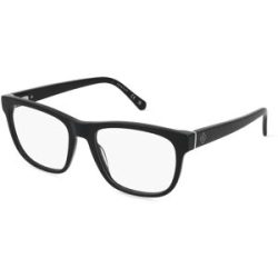 Marcolin Deutschland GmbH Gant GA3283 Unisex-Brille inkl. Gläser Vollrand Quadratisch Acetat-Gestell 55/18/145, Schwarz
