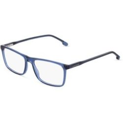 Safilo GmbH Carrera 225 Herren-Brille inkl. Gläser Vollrand Quadratisch Acetat-Gestell 56/17/145, Blau