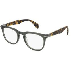 Safilo GmbH Rag & Bone RNB7008 Herren-Brille inkl. Gläser Vollrand Quadratisch Acetat-Gestell 49/21/145, Grün