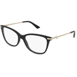 Luxottica Fashion Brillen Vertriebs GmbH Jimmy Choo 0JC3007HB Damen-Brille inkl. Gläser Vollrand Quadratisch Acetat-Gestell 54/17/140, Schwarz